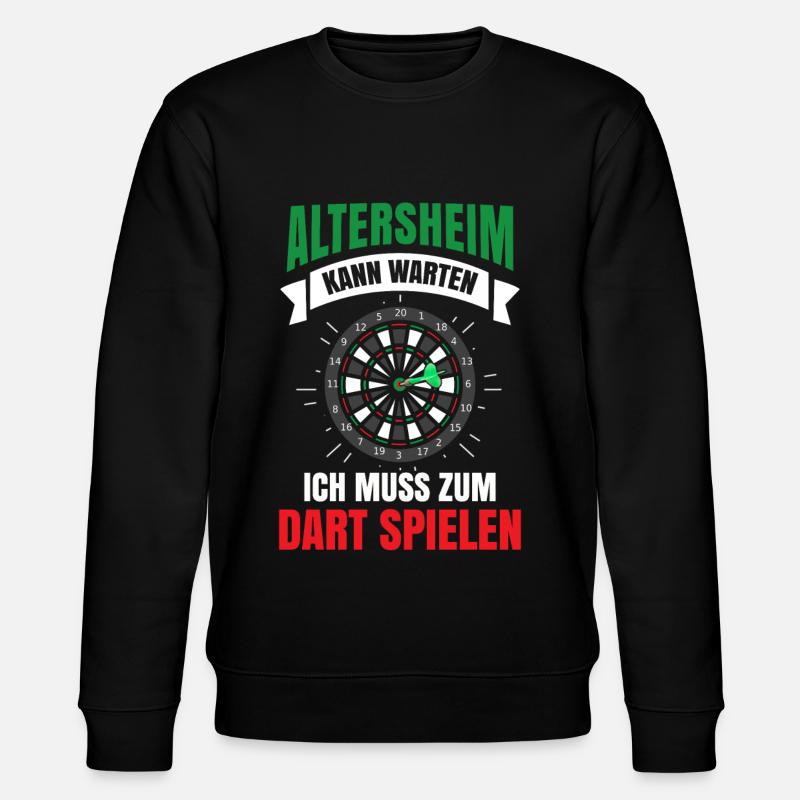 Dart - Stanley/Stella Unisex Bio-Sweatshirt CHANGER  - Schwarz