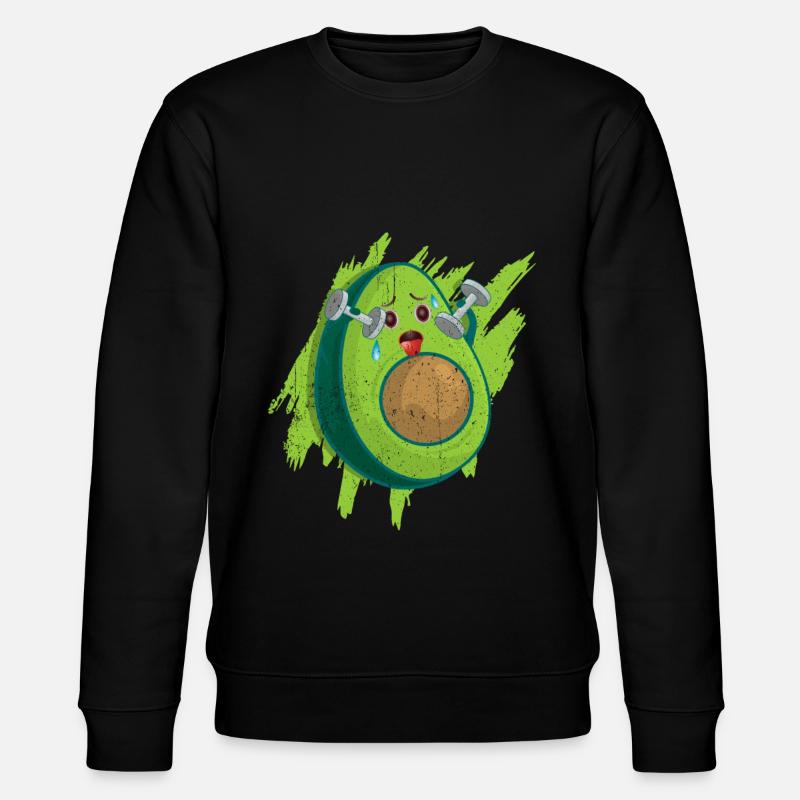 Avocado - Stanley/Stella Unisex Bio-Sweatshirt CHANGER  - Schwarz