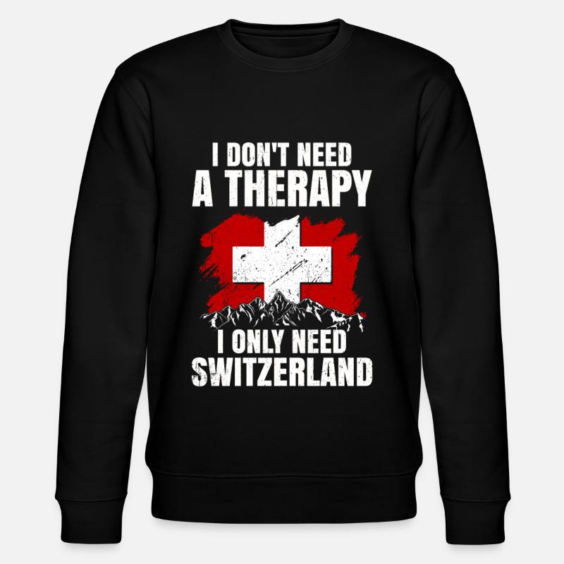 Suisse - Sweat bio CHANGER Stanley/Stella Unisexe - noir