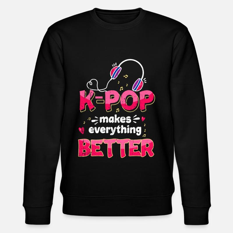 K-Pop - Sweat bio CHANGER Stanley/Stella Unisexe - noir