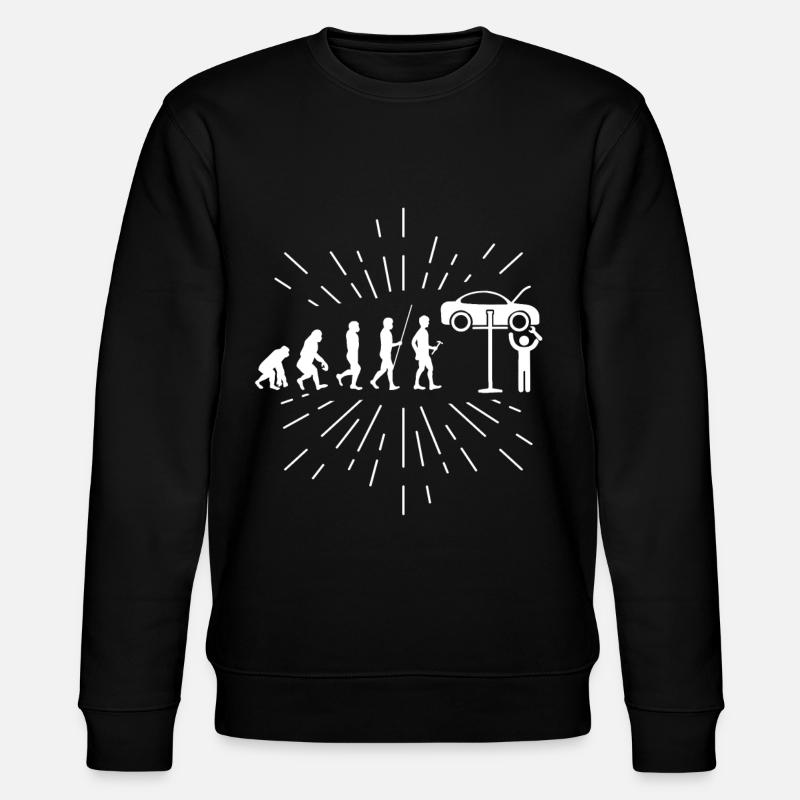 Mécanicien - Sweat bio CHANGER Stanley/Stella Unisexe - noir