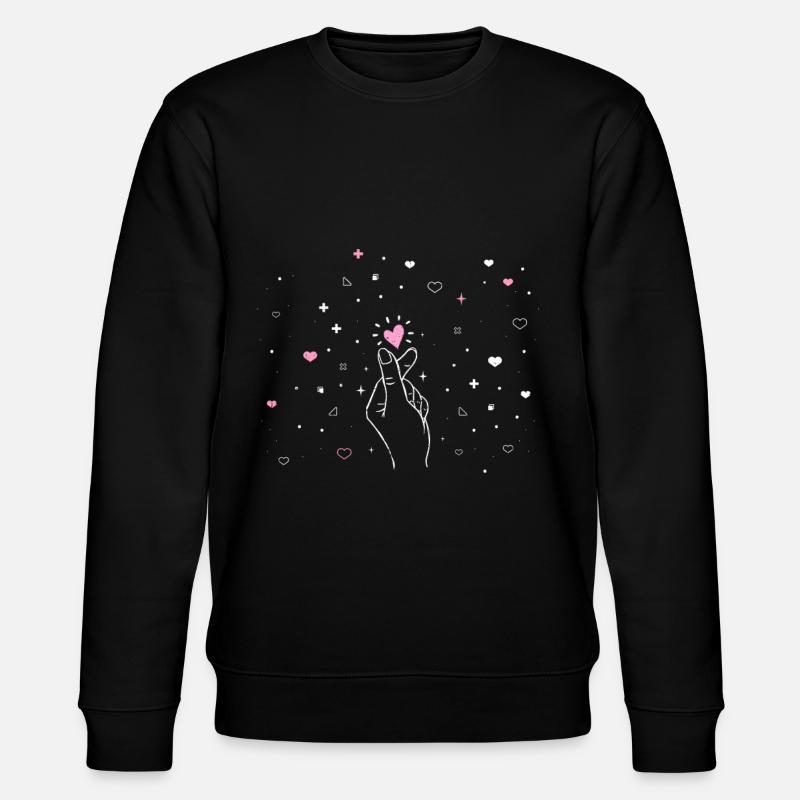 K-Pop - Stanley/Stella Unisex Bio-Sweatshirt CHANGER  - Schwarz