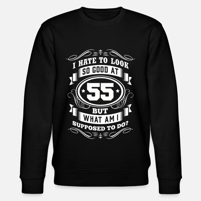 55e anniversaire - Sweat bio CHANGER Stanley/Stella Unisexe - noir