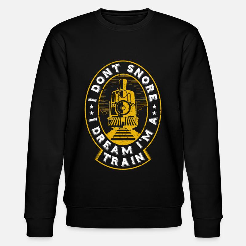 Chemin de fer - Sweat bio CHANGER Stanley/Stella Unisexe - noir