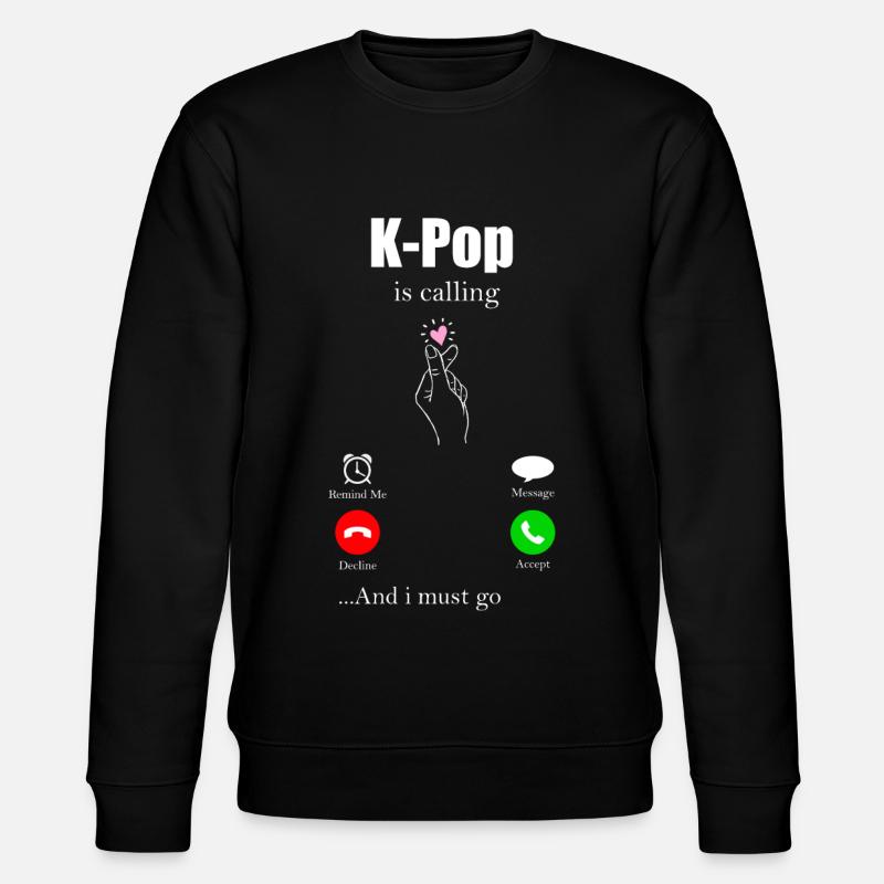 K-Pop - Sweat bio CHANGER Stanley/Stella Unisexe - noir