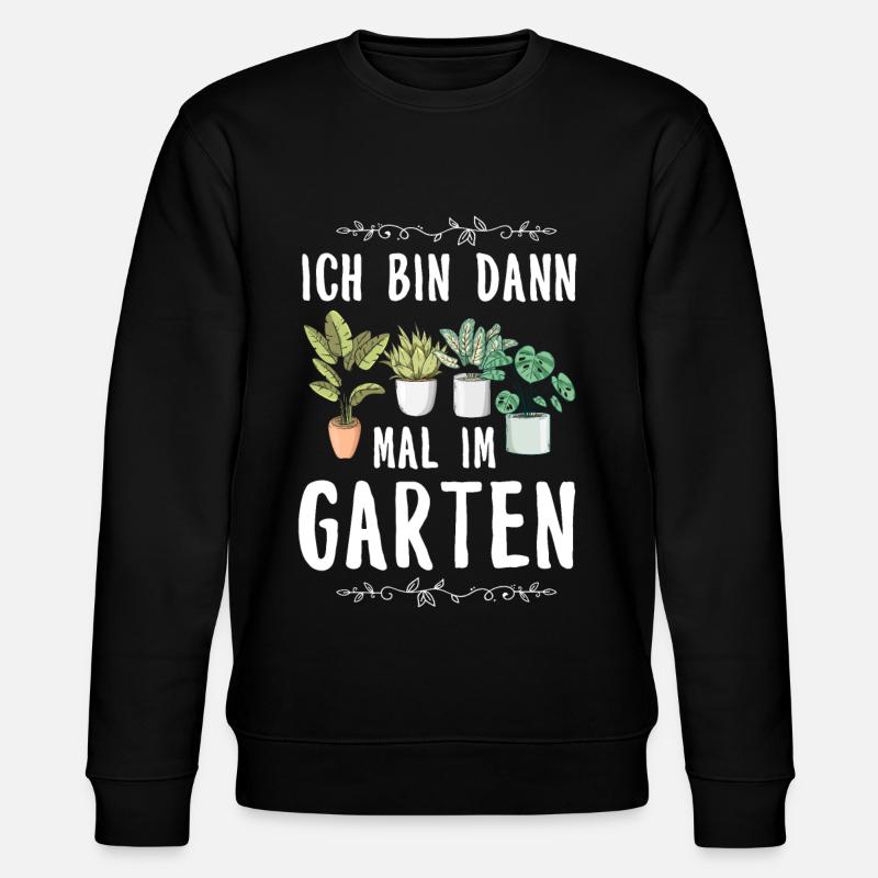 Garten - Stanley/Stella Unisex Bio-Sweatshirt CHANGER  - Schwarz