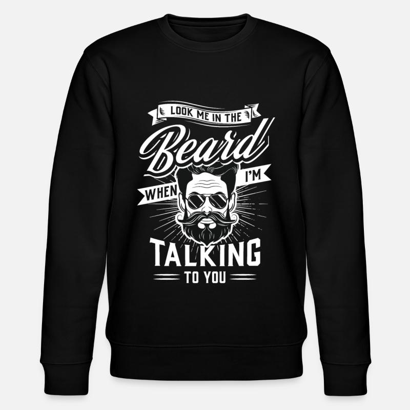 Bart - Stanley/Stella Unisex Bio-Sweatshirt CHANGER  - Schwarz