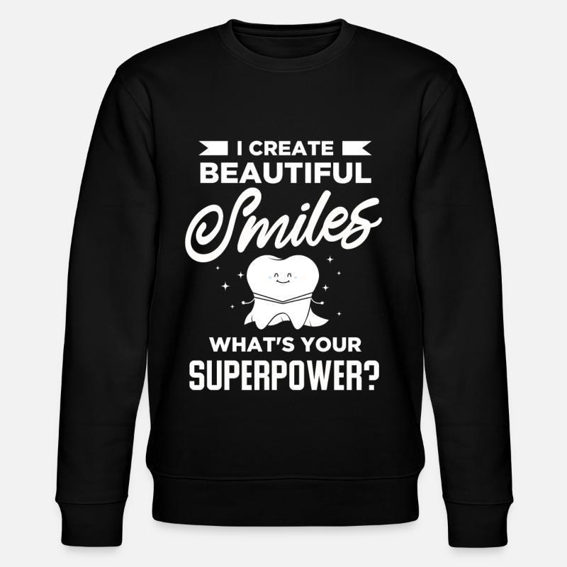 Zahnarzt - Stanley/Stella Unisex Bio-Sweatshirt CHANGER  - Schwarz