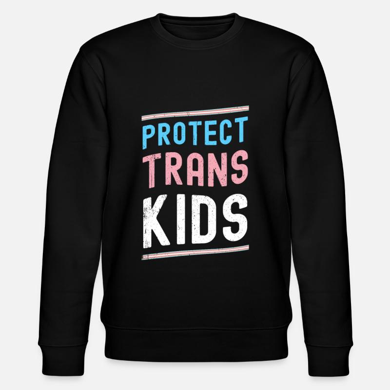 Transgenre Tshirt Transsexual Pride - Sweat bio CHANGER Stanley/Stella Unisexe - noir