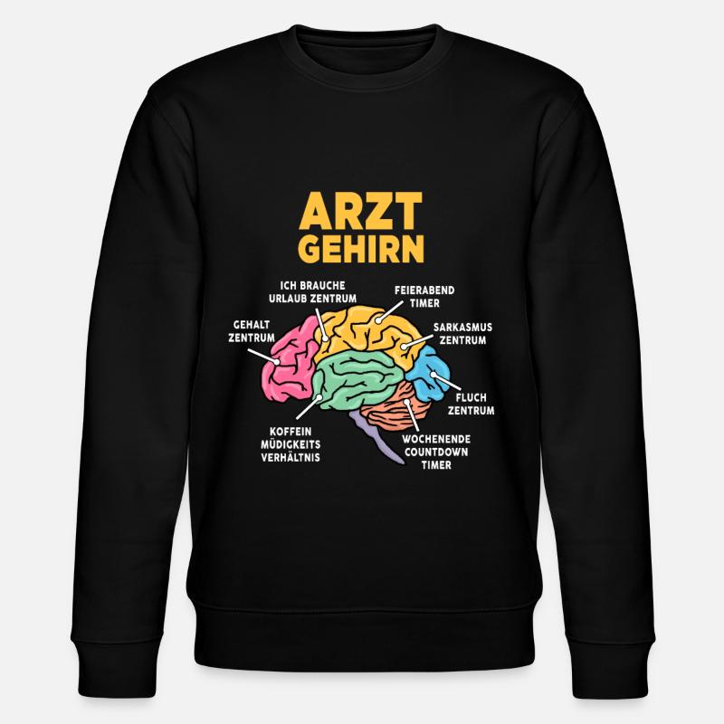 Arzt - Stanley/Stella Unisex Bio-Sweatshirt CHANGER  - Schwarz