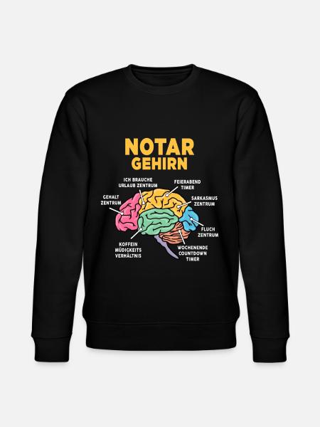 Notar - Stanley/Stella Unisex Bio-Sweatshirt CHANGER - Schwarz