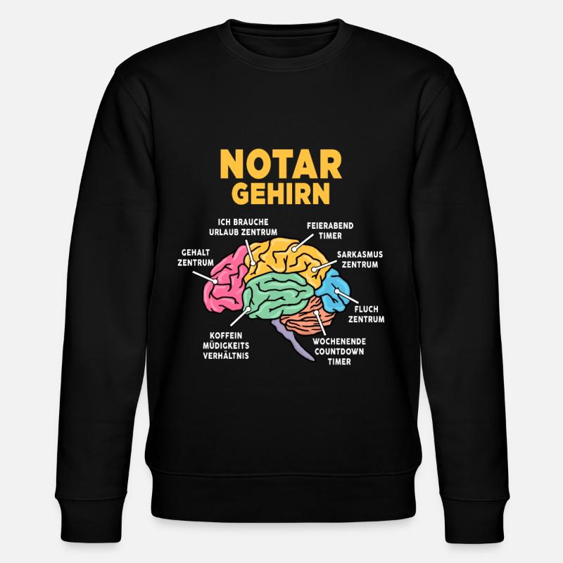 Notar - Stanley/Stella Unisex Bio-Sweatshirt CHANGER  - Schwarz