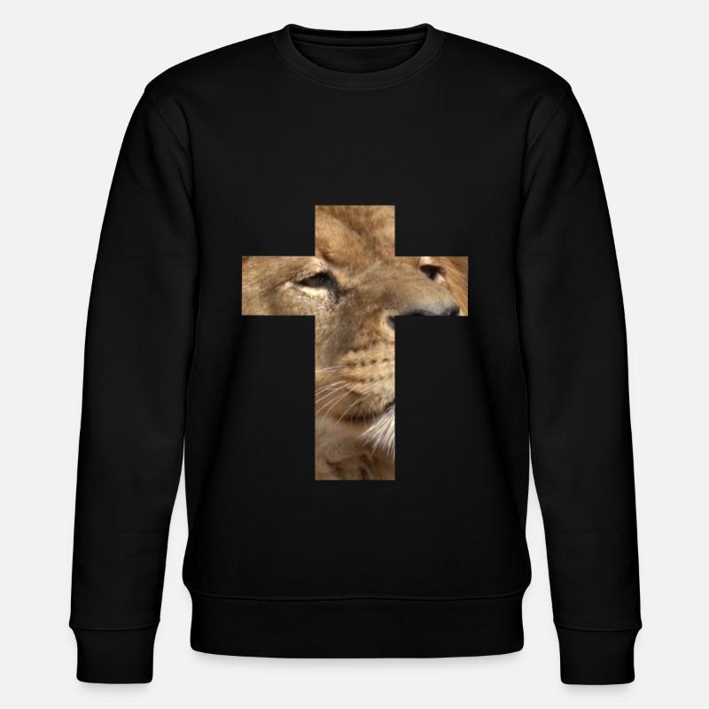 Christentum - Stanley/Stella Unisex Bio-Sweatshirt CHANGER  - Schwarz