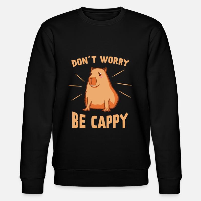 Capybara Pet Capybara Amoureux - Sweat bio CHANGER Stanley/Stella Unisexe - noir