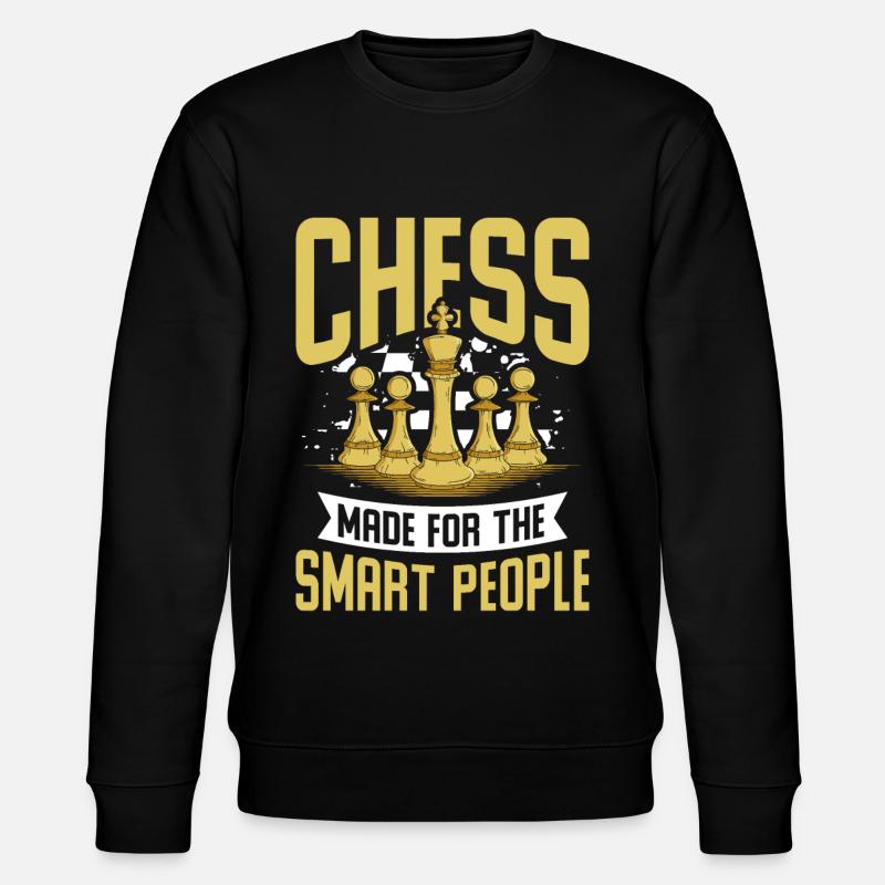 Schach - Stanley/Stella Unisex Bio-Sweatshirt CHANGER  - Schwarz