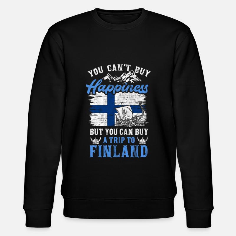 Finlande - Sweat bio CHANGER Stanley/Stella Unisexe - noir