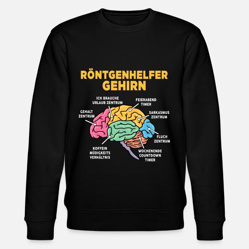 Röntgenhelfer - Stanley/Stella Unisex Bio-Sweatshirt CHANGER  - Schwarz