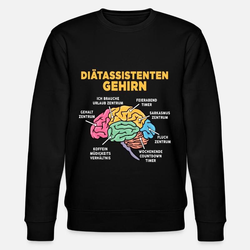 Diätassistenten - Stanley/Stella Unisex Bio-Sweatshirt CHANGER  - Schwarz