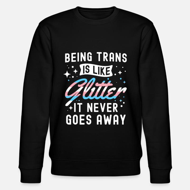 Transgender - Stanley/Stella Unisex Bio-Sweatshirt CHANGER  - Schwarz
