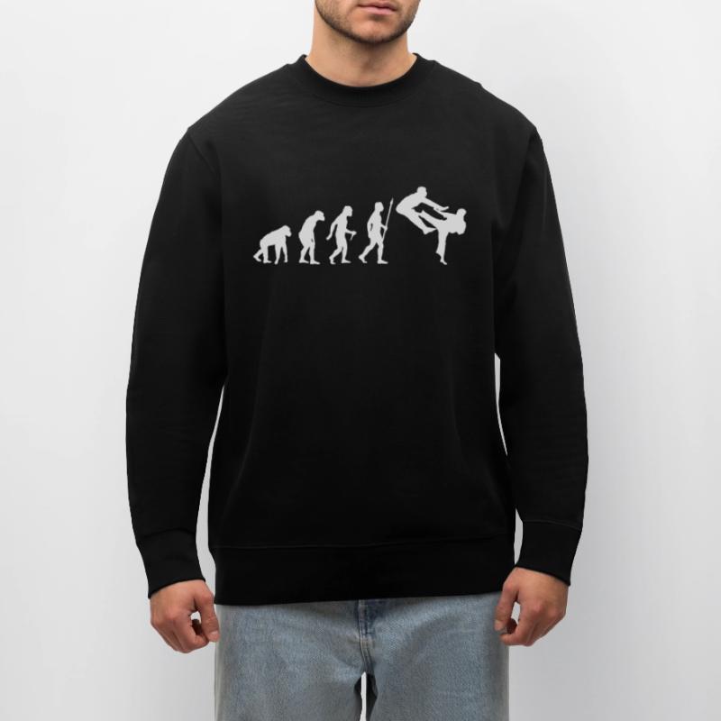 DRÔLE D’ÉVOLUTION DU KARATÉ Sweat bio CHANGER Stanley/Stella Unisexe