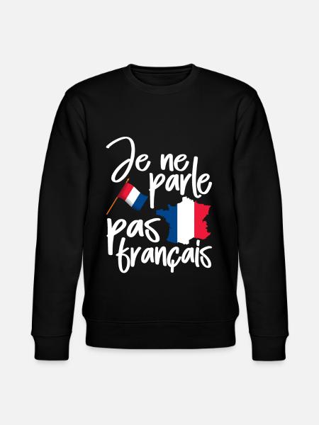France - Stanley/Stella CHANGER Unisex Organic Sweatshirt - black