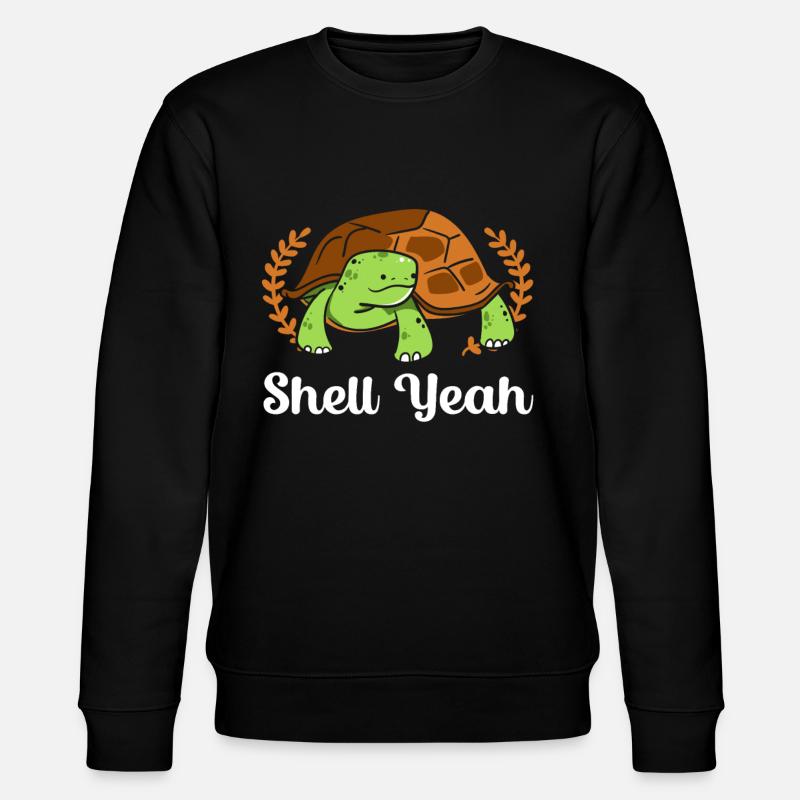 Tortue - Sweat bio CHANGER Stanley/Stella Unisexe - noir