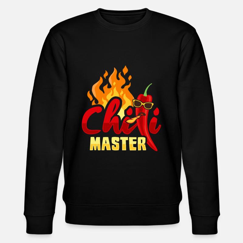 Chili Master - Stanley/Stella Unisex Bio-Sweatshirt CHANGER  - Schwarz