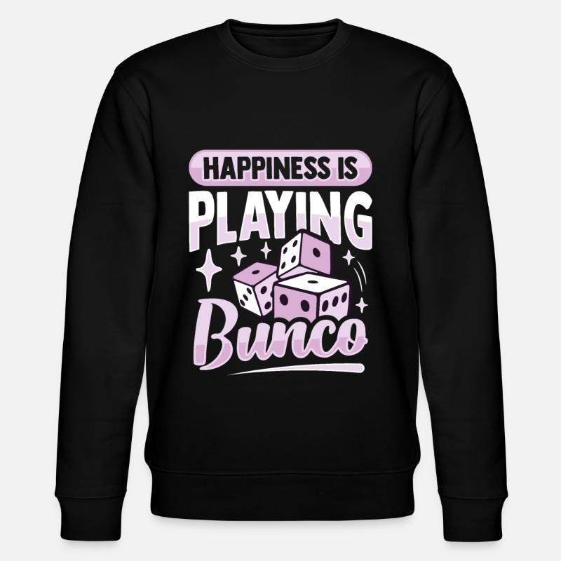 Bunco - Stanley/Stella CHANGER Unisex Organic Sweatshirt - black