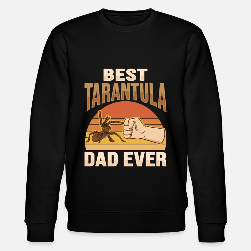 Tarentules Terrarium Tarentule Papa - Sweat bio CHANGER Stanley/Stella Unisexe - noir