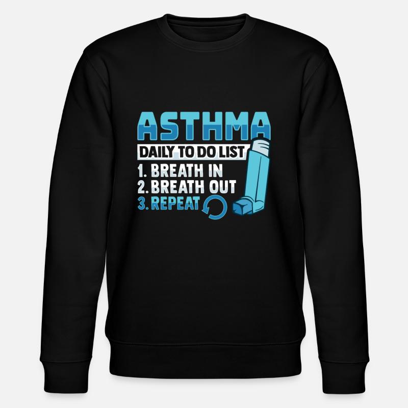 Albutérol Asthme Astmatiker - Sweat bio CHANGER Stanley/Stella Unisexe - noir