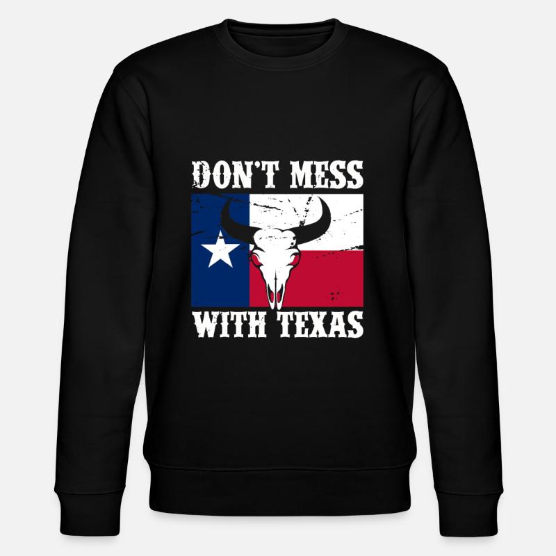 Texas - Sweat bio CHANGER Stanley/Stella Unisexe - noir