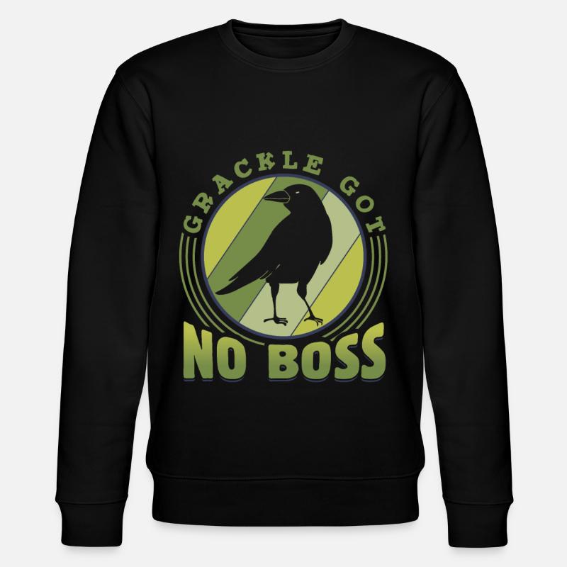 Grackle Vogel - Sweat bio CHANGER Stanley/Stella Unisexe - noir