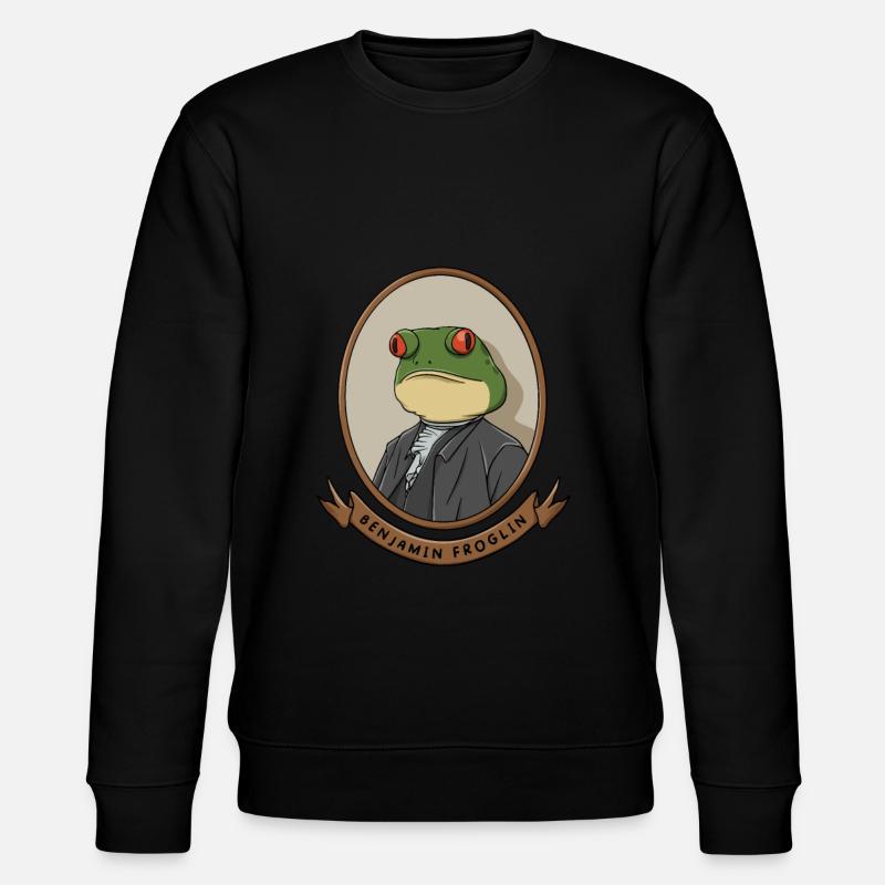 Rainette aux yeux rouges - Sweat bio CHANGER Stanley/Stella Unisexe - noir