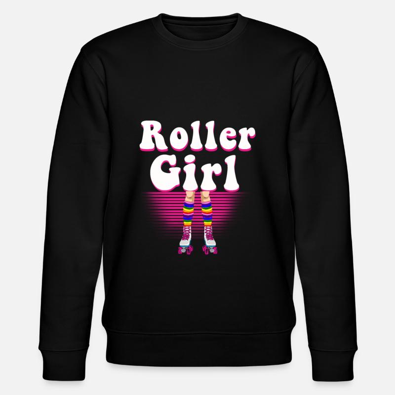Inline Skater - Stanley/Stella Unisex Bio-Sweatshirt CHANGER  - Schwarz
