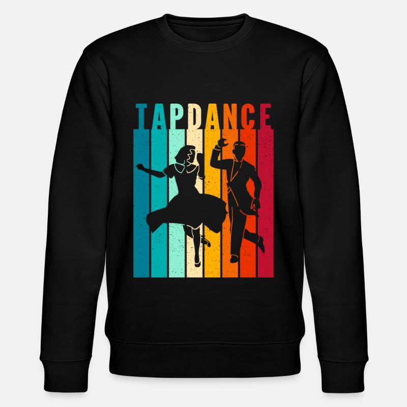 Stepptänzer Stepptanzschuhe Stepptanzlehrer - Stanley/Stella Unisex Bio-Sweatshirt CHANGER  - Schwarz