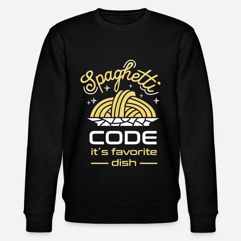 Computer programming - Stanley/Stella CHANGER Unisex Organic Sweatshirt - black