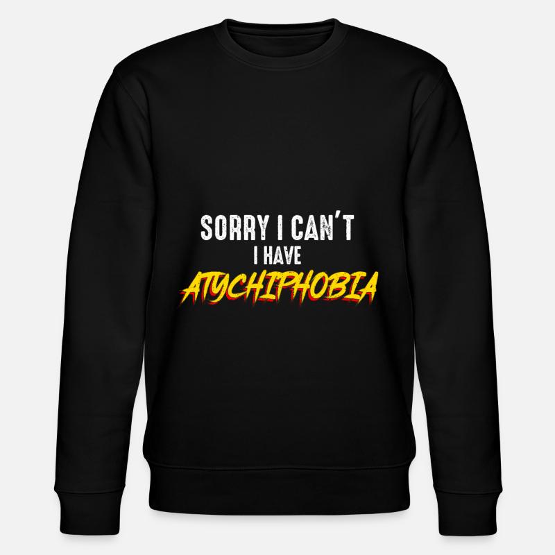 Atychiphobie Graphique Atychiphobie Conscience - Sweat bio CHANGER Stanley/Stella Unisexe - noir