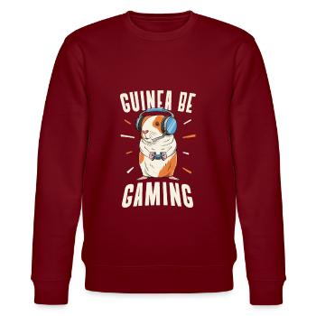 Guinea Pig Joueur de jeux vidéo Console Gamer - Sweat bio CHANGER Stanley/Stella Unisexe - bordeaux - Devant - Nik (191cm) & Marisol (170cm)