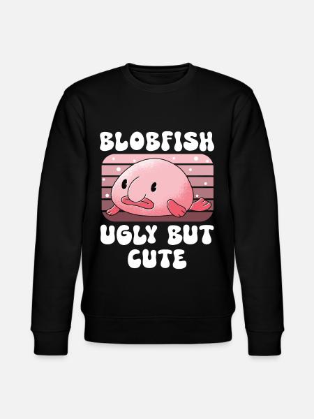 Meeresbiologe Tiefseefisch Blobfisch Ozean - Stanley/Stella Unisex Bio-Sweatshirt CHANGER  - Schwarz