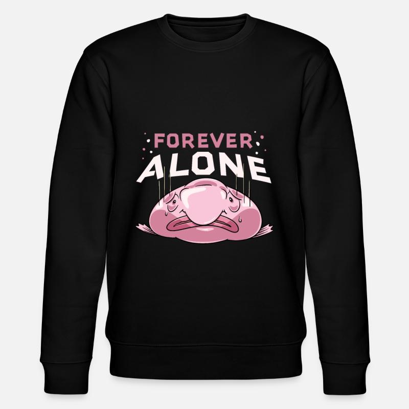 Blobfisch - Stanley/Stella Unisex Bio-Sweatshirt CHANGER - Schwarz