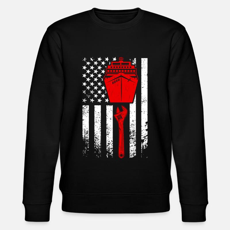 Mechanical Engineer Engineer Job - Stanley/Stella CHANGER Unisex Organic Sweatshirt - black