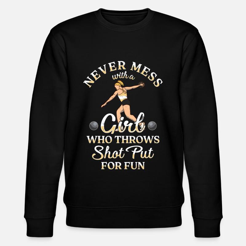 Athlétisme Athlète de lancer d’athlétisme - Sweat bio CHANGER Stanley/Stella Unisexe - noir