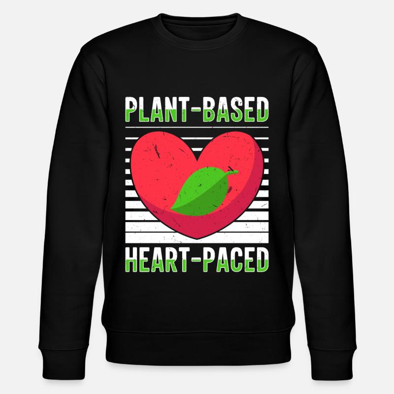 Régime alimentaire végétarien végétalien - Sweat bio CHANGER Stanley/Stella Unisexe - noir