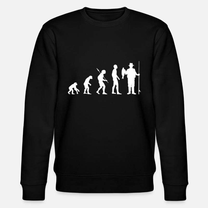 Angel Evolution - Stanley/Stella Unisex Bio-Sweatshirt CHANGER  - Schwarz