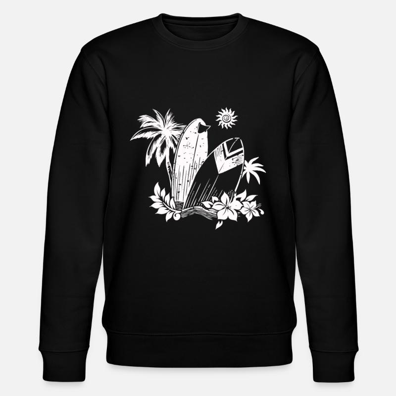 Planches de surf - Sweat bio CHANGER Stanley/Stella Unisexe - noir