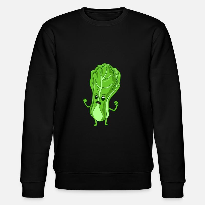 Bande dessinée tête de salade - Sweat bio CHANGER Stanley/Stella Unisexe - noir