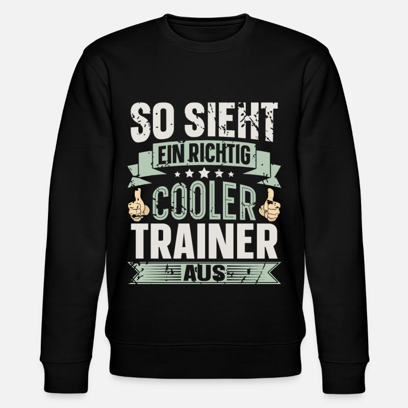 Trainer - Stanley/Stella Unisex Bio-Sweatshirt CHANGER  - Schwarz