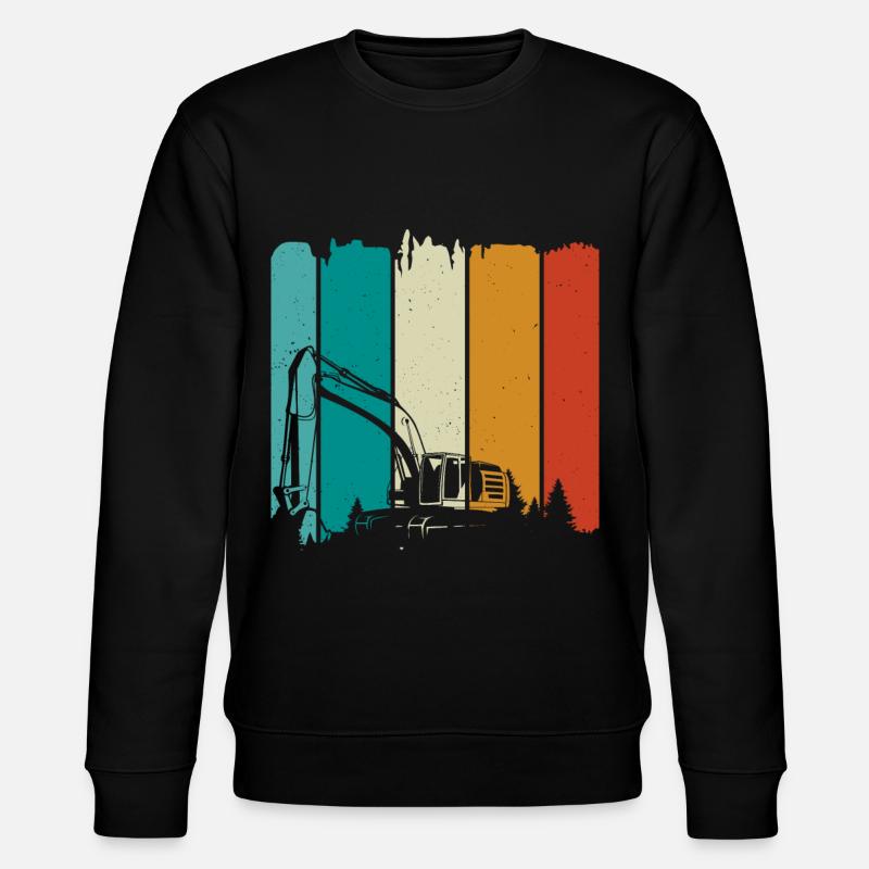 Bagger - Stanley/Stella Unisex Bio-Sweatshirt CHANGER  - Schwarz