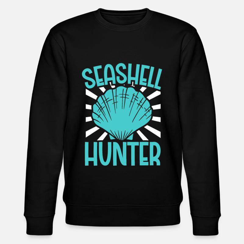 Seashell Hunter - Moules - Sweat bio CHANGER Stanley/Stella Unisexe - noir