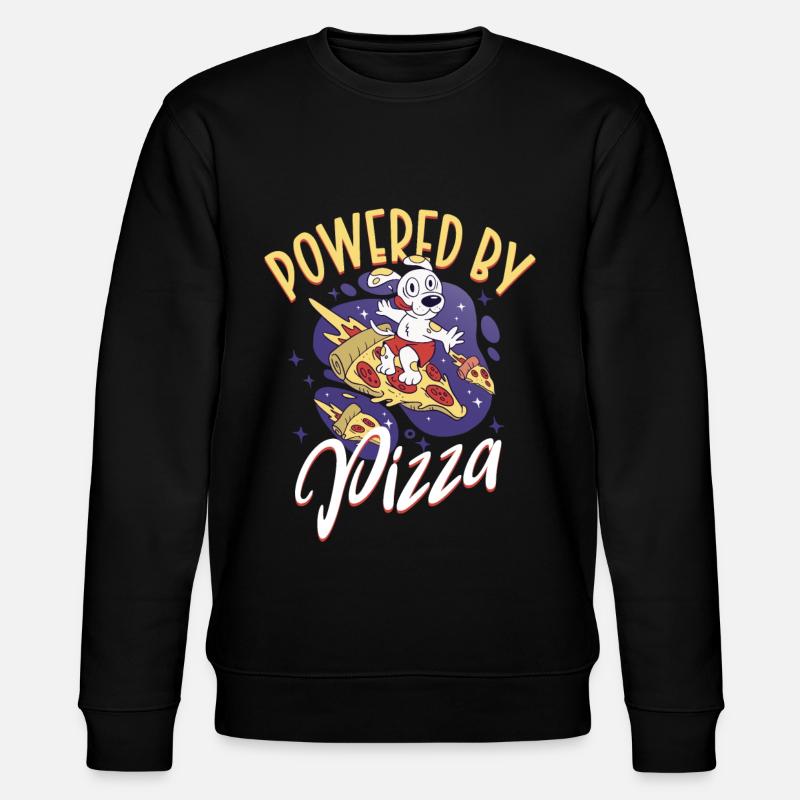 Propulsé par Pizza - Pizza Expert - Sweat bio CHANGER Stanley/Stella Unisexe - noir